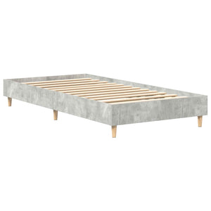 Bettrahmen Beton Grau 203x93 cm