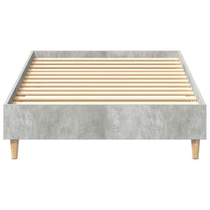 Bettrahmen Beton Grau 203x93 cm