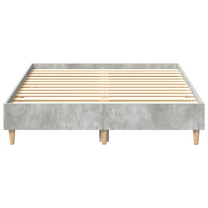 Bettrahmen Beton Grau 193x123 cm