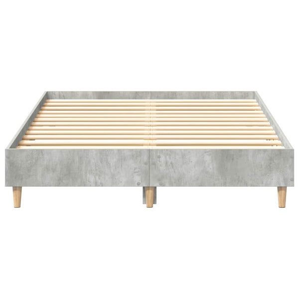 Bettrahmen Beton Grau 193x123 cm