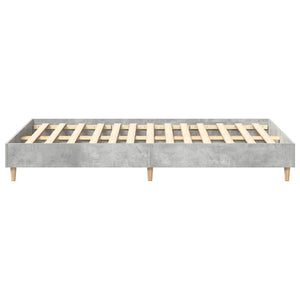 Bettrahmen Beton Grau 193x123 cm