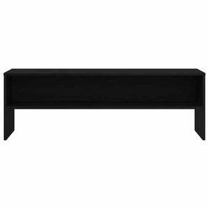 TV-Schrank Schwarz Eichen-Optik 120 cm