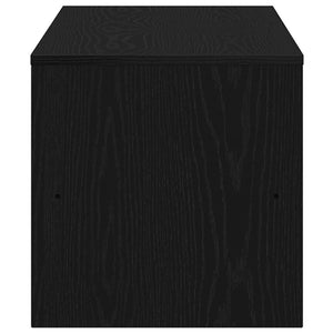 TV-Schrank Schwarz Eichen-Optik 120 cm