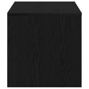 TV-Schrank Schwarz Eichen-Optik 100 cm