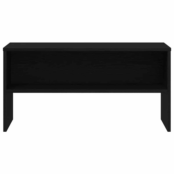 TV-Schrank Schwarz Eiche-Optik 80 cm