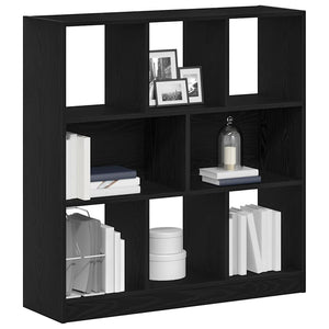 Bücherregal Schwarz Eichenoptik, 97,5 cm