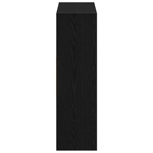 Bücherregal Schwarz Eichenoptik, 97,5 cm