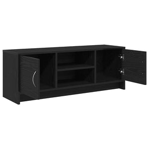 TV-Schrank Eiche Schwarz 102 cm