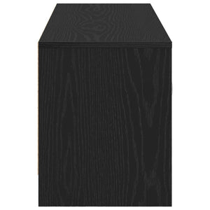 TV-Schrank Eiche Schwarz 102 cm
