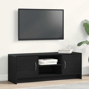 TV-Schrank Eiche Schwarz 102 cm