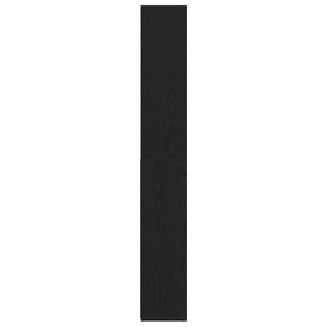 Bücherregal Schwarz Eichen-Optik 160cm