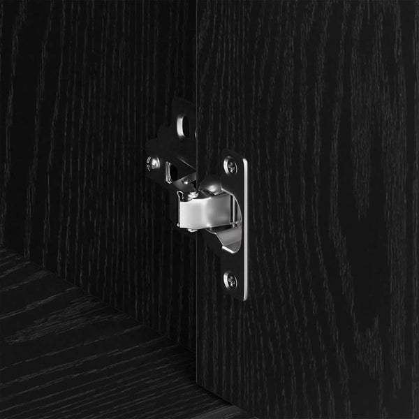 Sideboard Schwarze Eiche 88x30x70 cm
