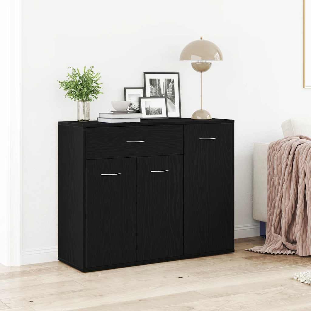 Sideboard Schwarze Eiche 88x30x70 cm
