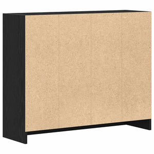 Sideboard Schwarze Eiche 91x28x75 cm