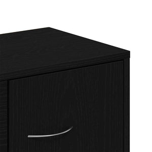 Sideboard Schwarze Eiche 60x30x75 cm