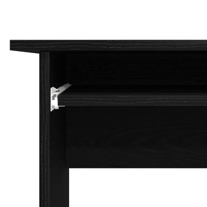 Eckschreibtisch Schwarz Eichenoptik 120x140 cm