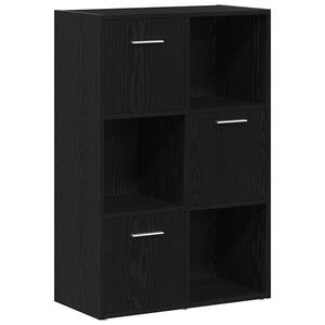 Bücherregal Raumteiler Schwarze Eiche 90cm