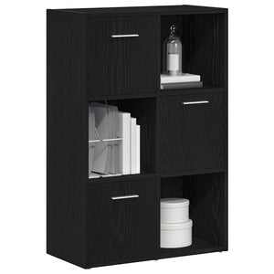 Bücherregal Raumteiler Schwarze Eiche 90cm