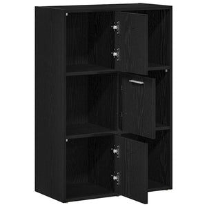 Bücherregal Raumteiler Schwarze Eiche 90cm
