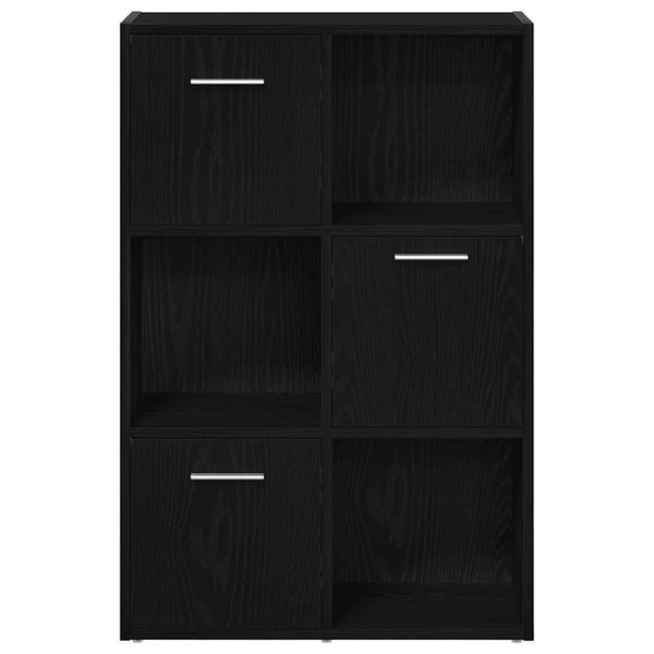 Bücherregal Raumteiler Schwarze Eiche 90cm
