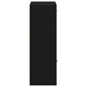 Bücherregal Raumteiler Schwarze Eiche 90cm