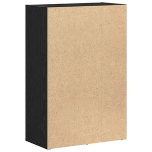 Bücherregal Raumteiler Schwarze Eiche 90cm