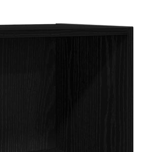 Bücherregal Raumteiler Schwarze Eiche 90cm