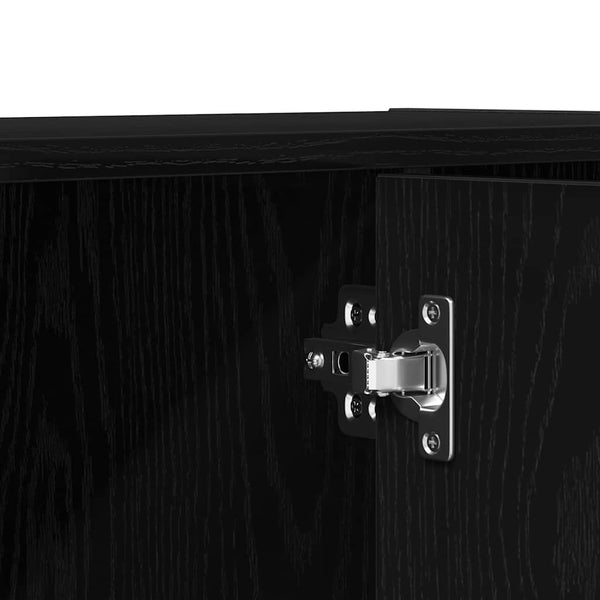 Bücherregal Raumteiler Schwarze Eiche 90cm
