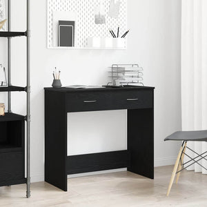 Schreibtisch Schwarz Eiche 80x40 cm