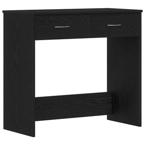 Schreibtisch Schwarz Eiche 80x40 cm