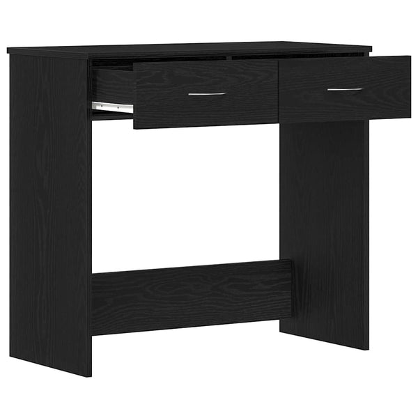 Schreibtisch Schwarz Eiche 80x40 cm