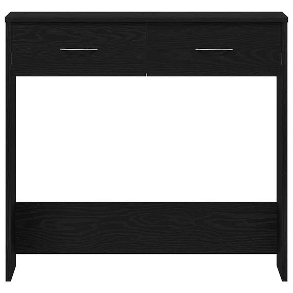 Schreibtisch Schwarz Eiche 80x40 cm