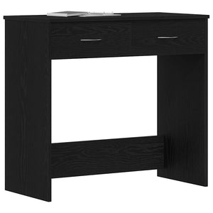 Schreibtisch Schwarz Eiche 80x40 cm