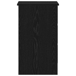 Schreibtisch Schwarz Eiche 90x45 cm