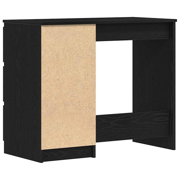 Schreibtisch Schwarz Eiche 90x45 cm