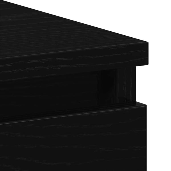 Schreibtisch Schwarz Eiche 90x45 cm