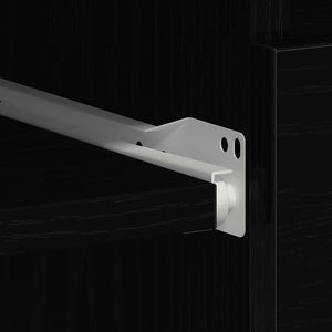 Schreibtisch Schwarz Eiche 90x45 cm