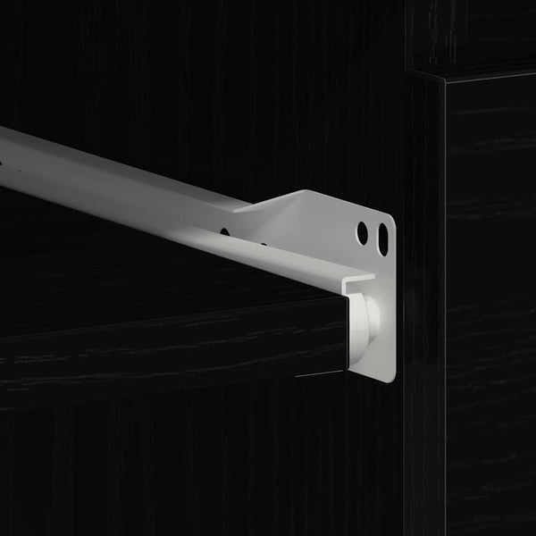 Schreibtisch Schwarz Eiche 90x45 cm
