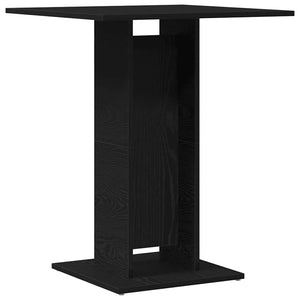 vidaXL Table de bistrot chêne noir 60x60x75 cm Bois d'ingénierie