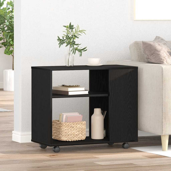 Beistelltisch Schwarze Eiche 70x35x60 cm