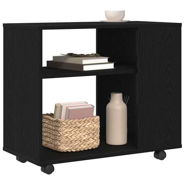 Beistelltisch Schwarze Eiche 70x35x60 cm