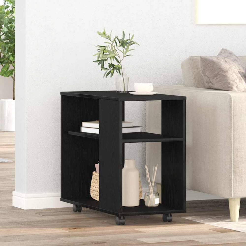 Beistelltisch Schwarze Eiche 70x35x60 cm