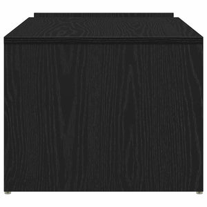 Couchtisch Schwarz Eichenoptik 90x45 cm