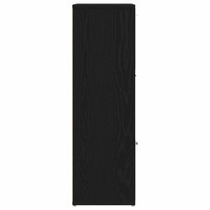vidaXL Bibliothèque Chêne Noir 90x28x90 cm Bois d'ingénierie