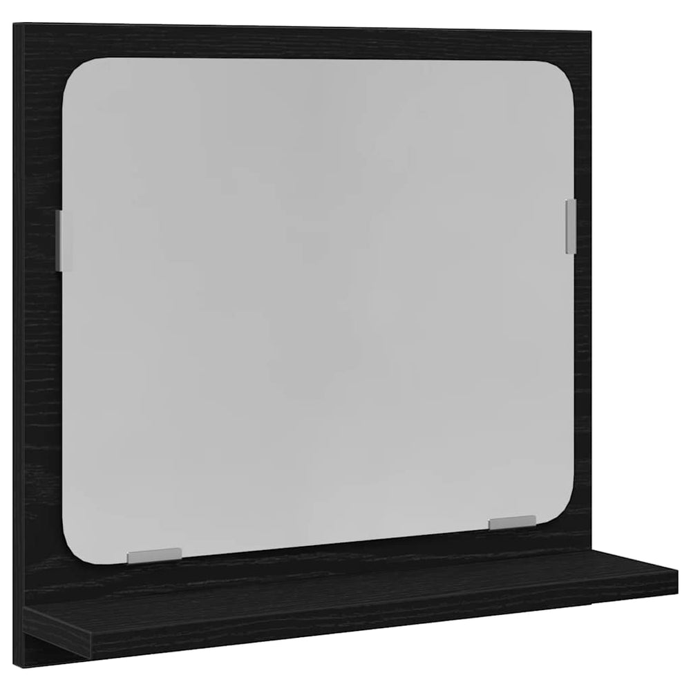 Badspiegel Schwarz Eiche 40x37 cm