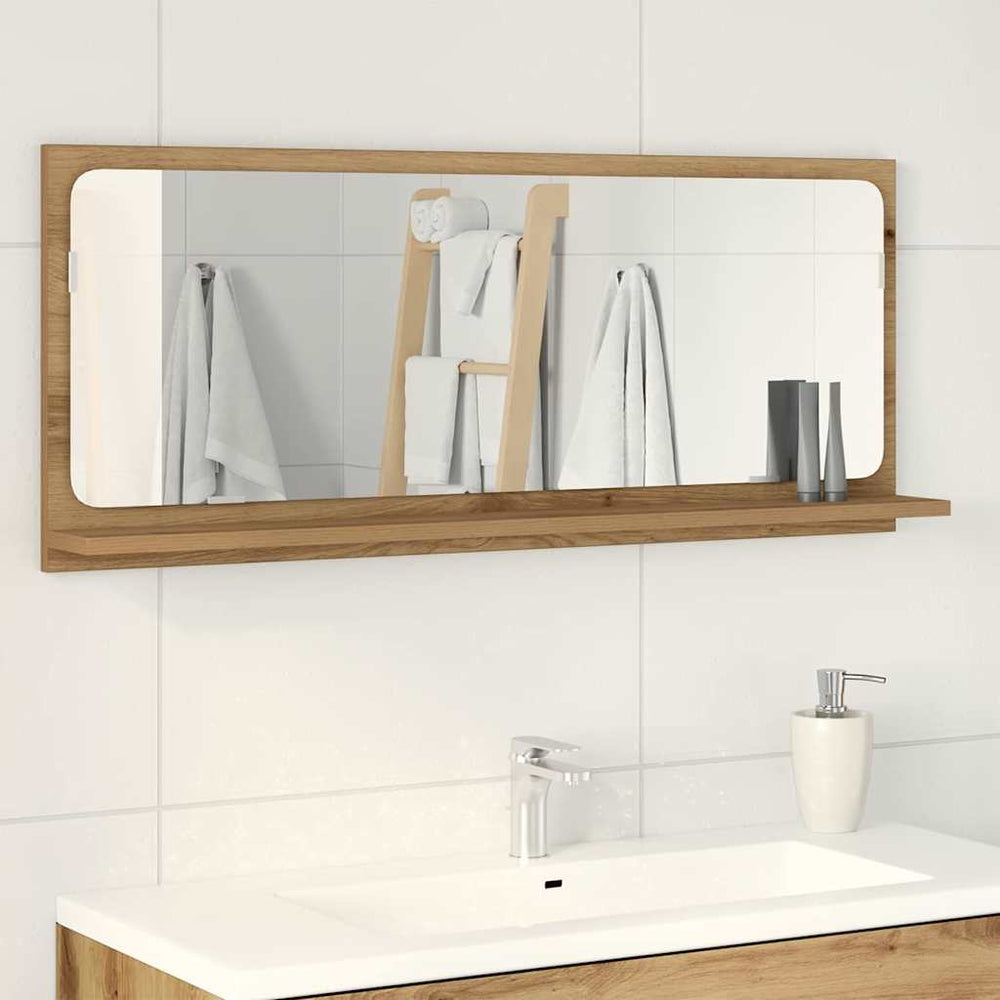 Spiegelablage Artisan-Eiche 90cm