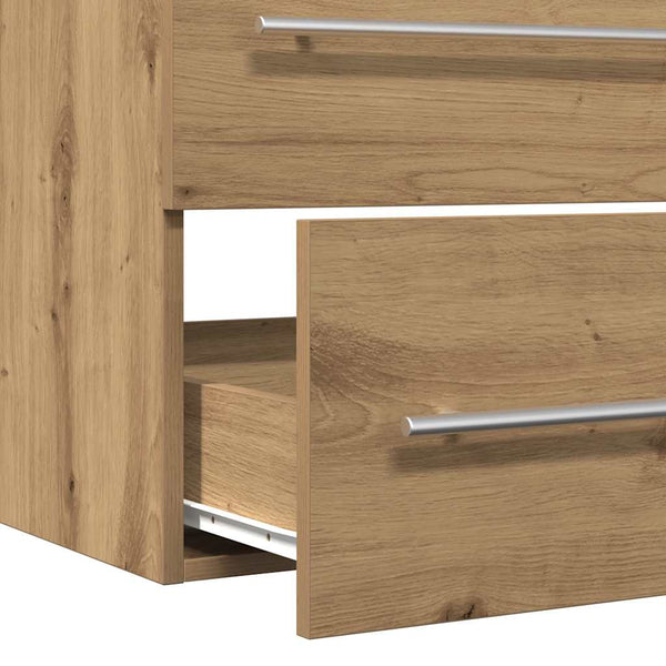 Waschbeckenunterschrank Artisan Eiche 80 cm