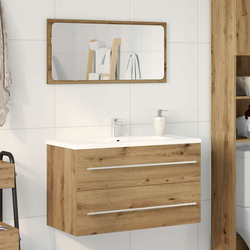 Waschbeckenunterschrank Artisan Eiche 80 cm