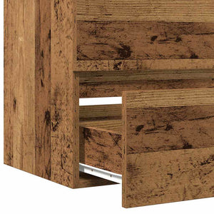 Waschbeckenunterschrank Altholz 41x38.5x45cm