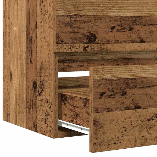 Waschbeckenunterschrank Altholz 41x38.5x45cm